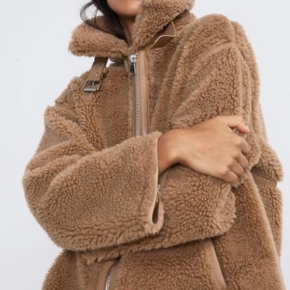 Zara teddy fleece